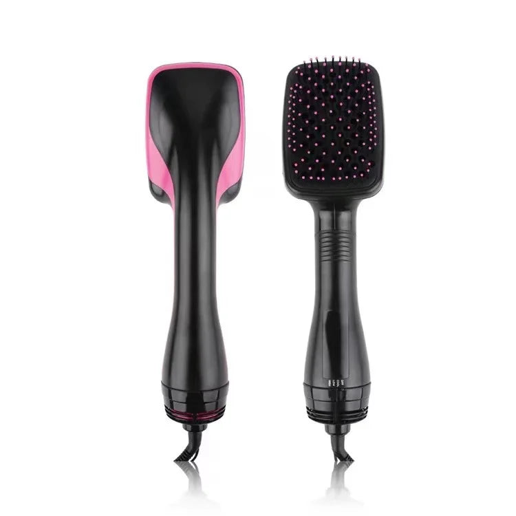 GoCute 2-in-1 Electric Hair Straightening Comb – Dryer & Straightener Brush for Salon-Quality Styling