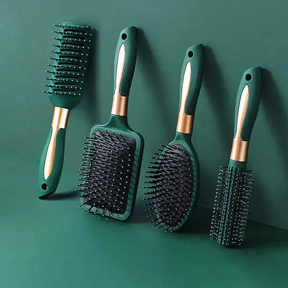 KLINA Air Cushion Scalp Hairbrush – Anti-Static Detangling & Massage Comb for Salon & Home Use