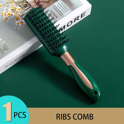 KLINA Air Cushion Scalp Hairbrush – Anti-Static Detangling & Massage Comb for Salon & Home Use