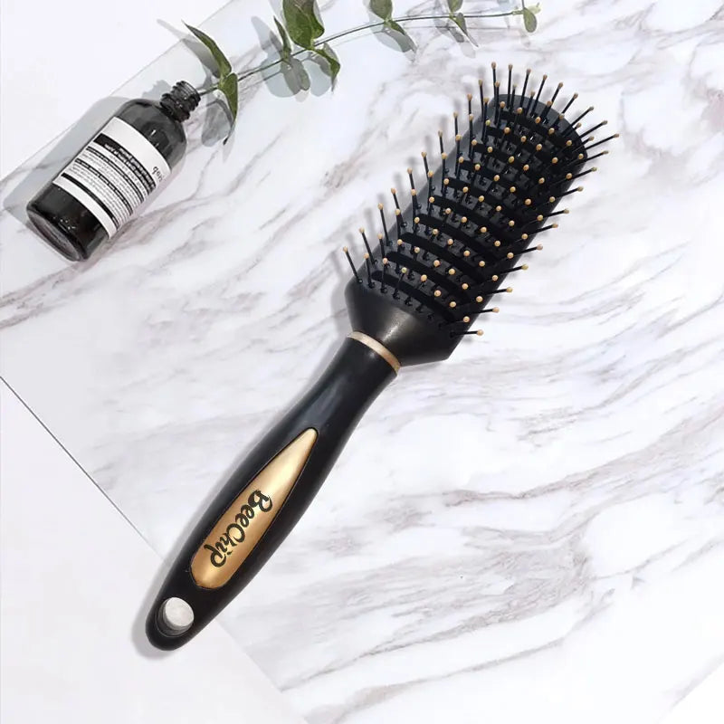 KLINA Anti-Static Air Cushion Hair Comb – Scalp Massage Brush for Curly & All Hair Types