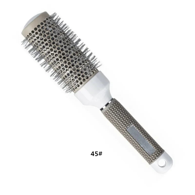 GoCute Nano Thermal Round Brush – 6 Sizes for Blow Drying, Curling & Salon Styling